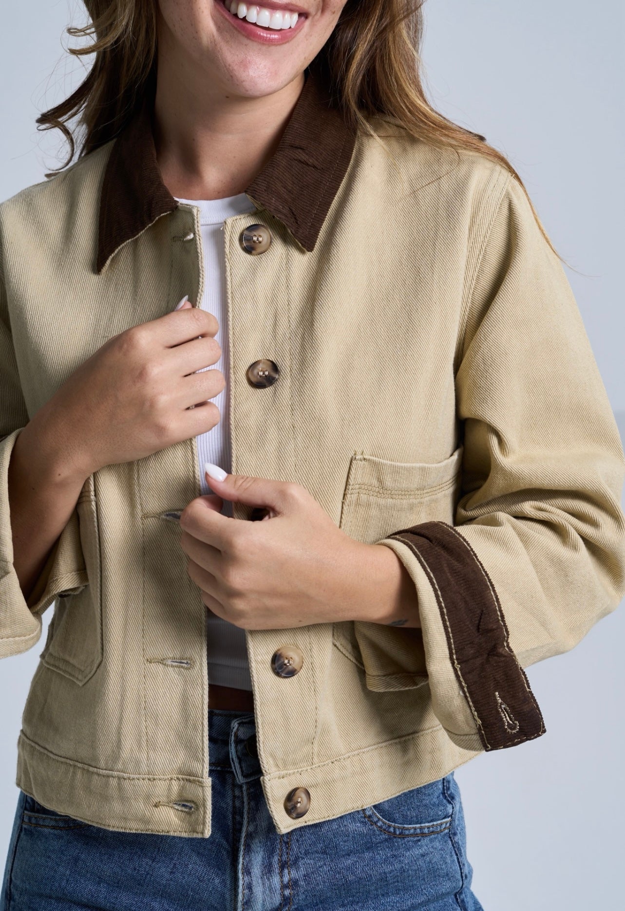 Campera Alma Beige