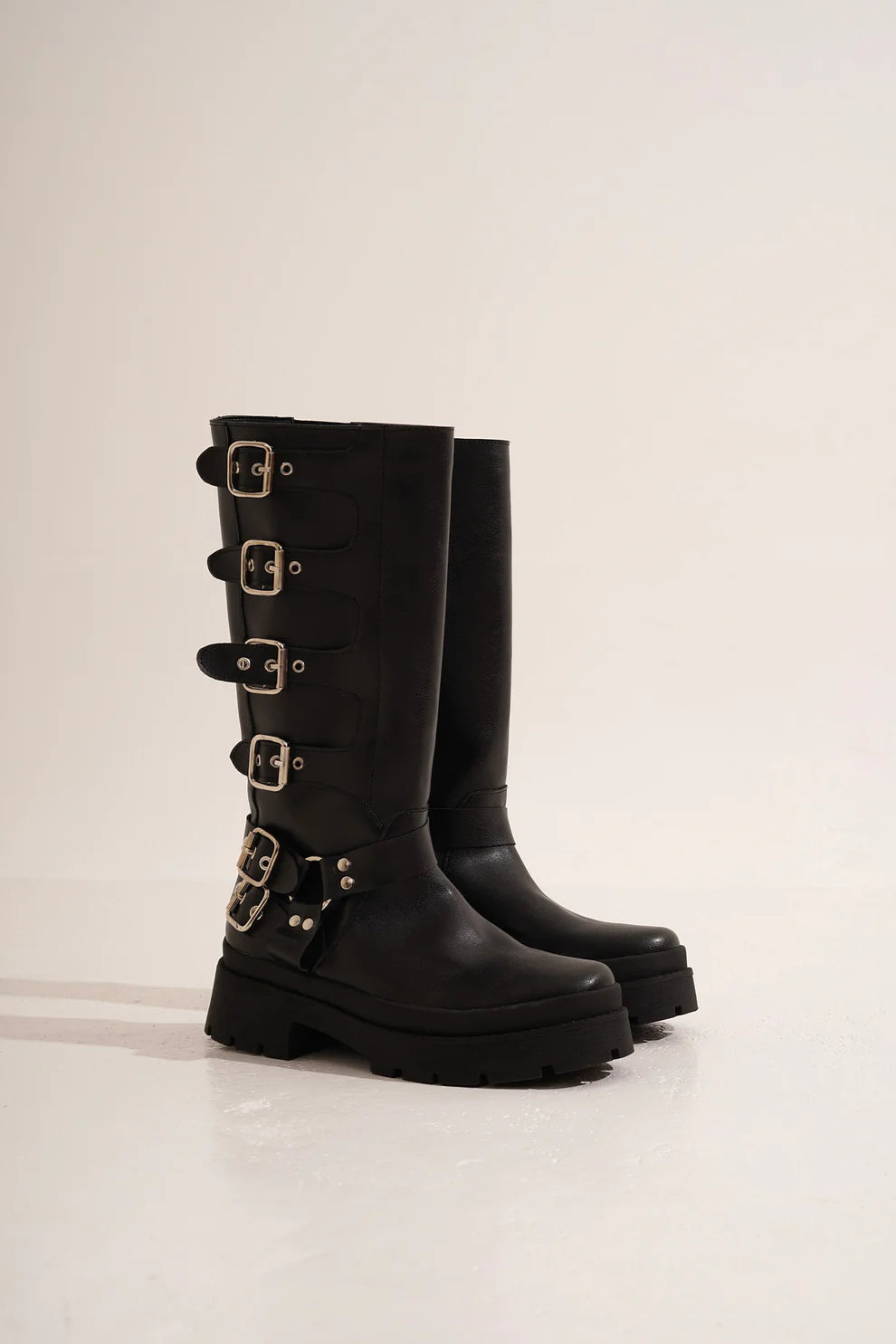 Botas biker boots WOLF negro