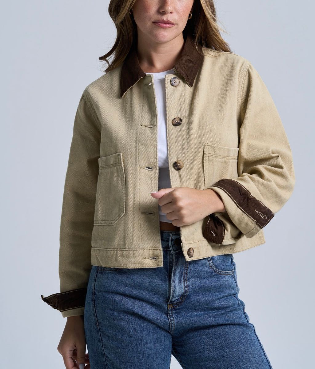 Campera Alma Beige