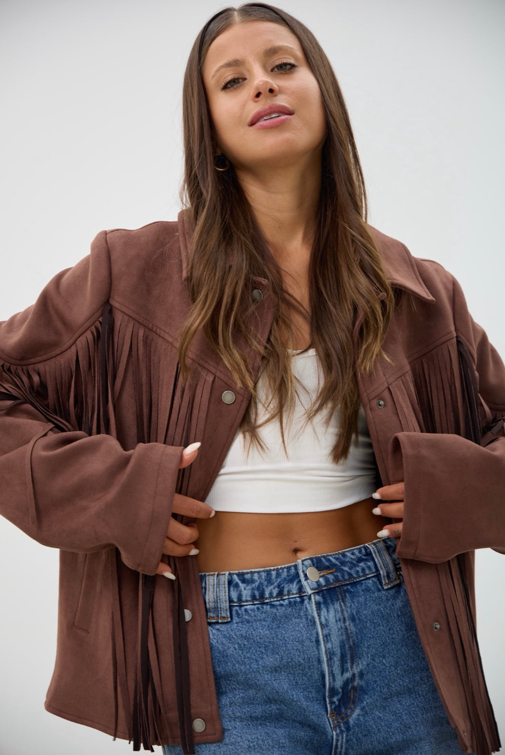 Campera Boho Brown