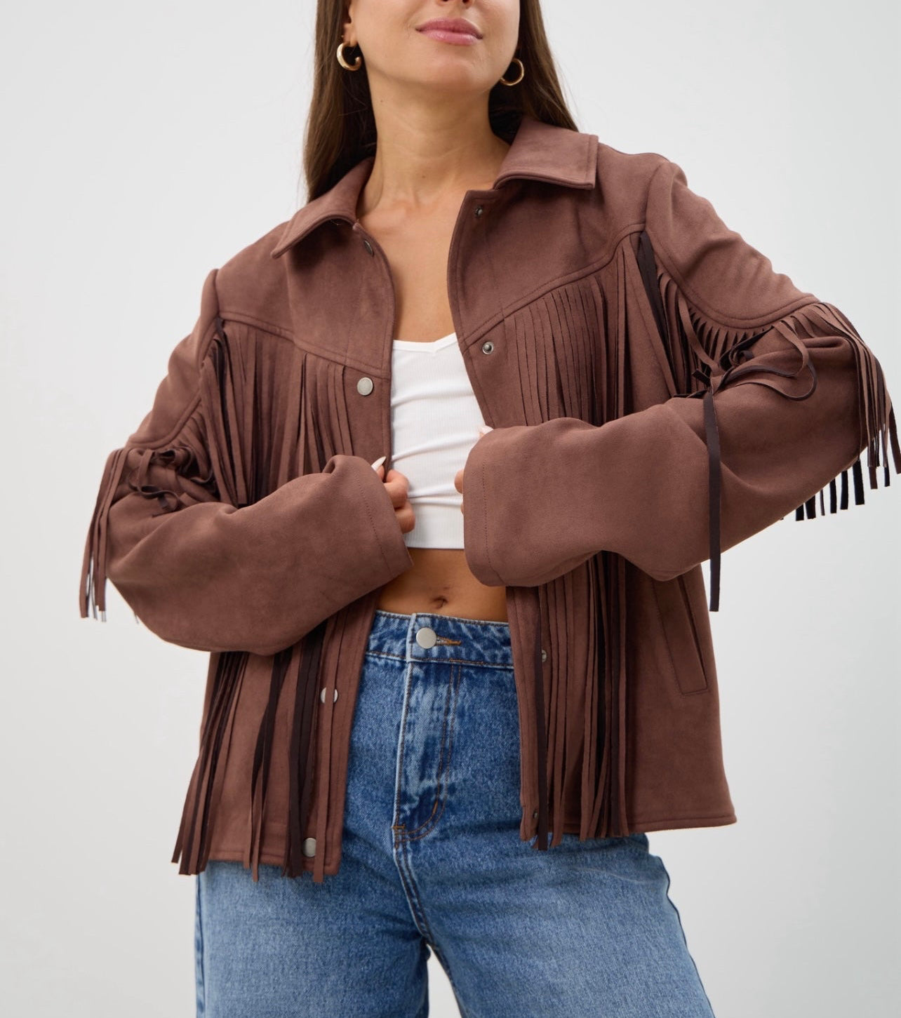 Campera Boho Brown