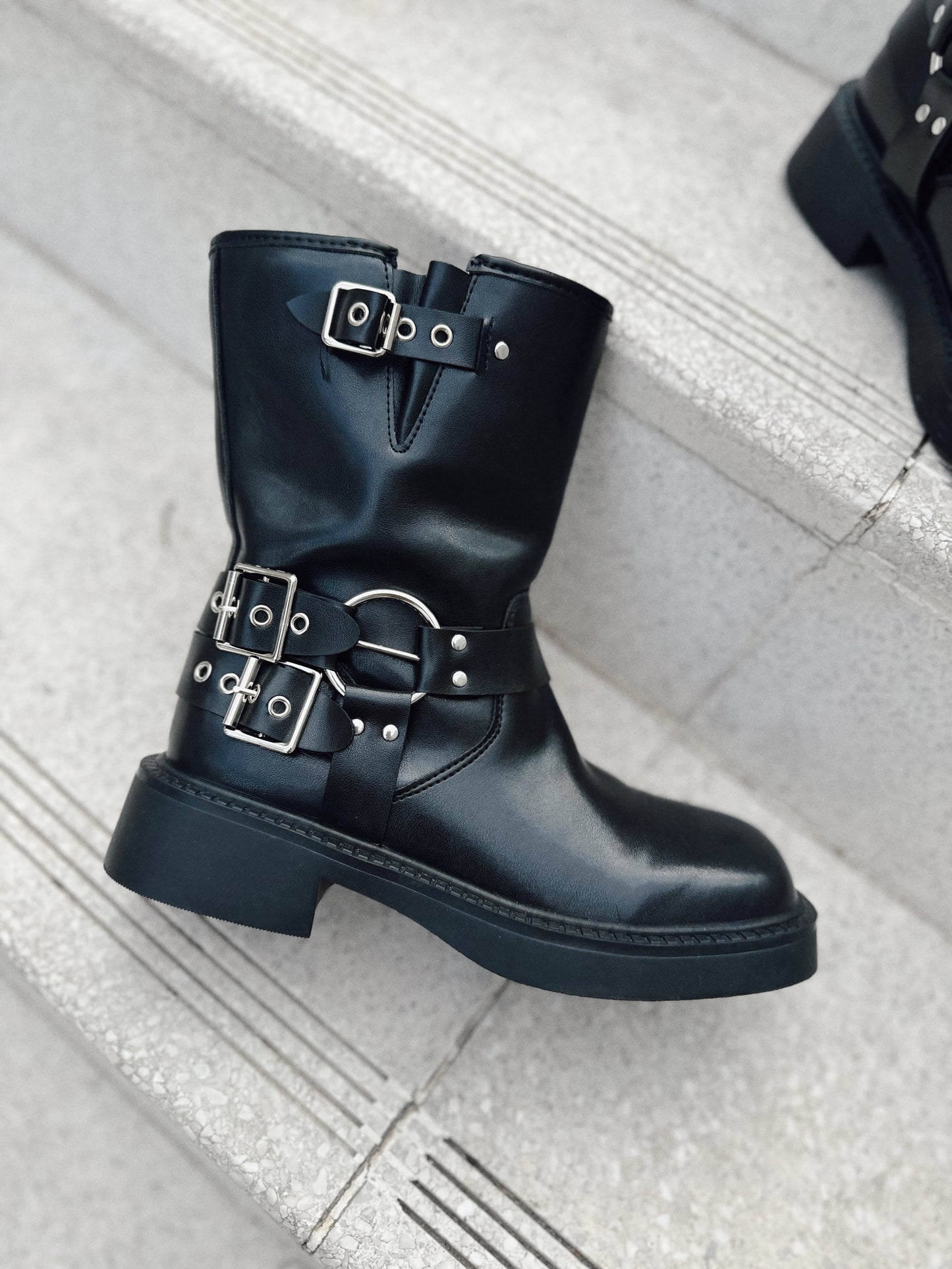 Biker boots caña corta