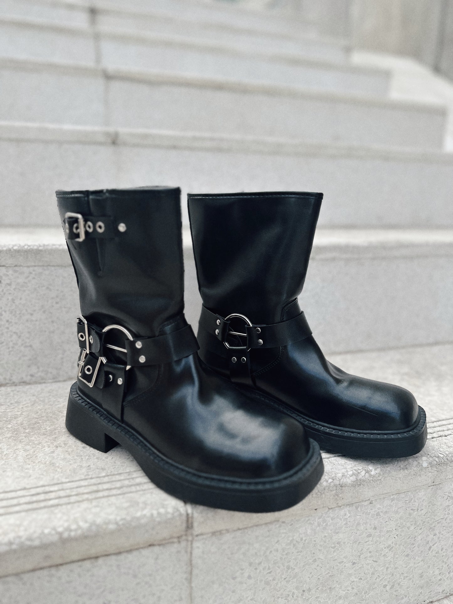 Biker boots caña corta